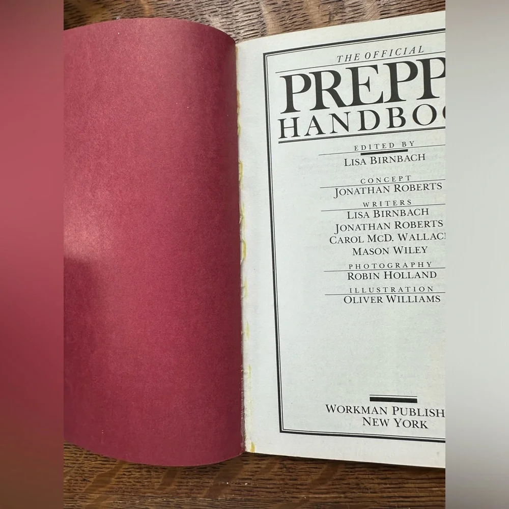 The Official Preppy Handbook - 1st edition. 1980 copyright. Vintage - Picture 2 of 6